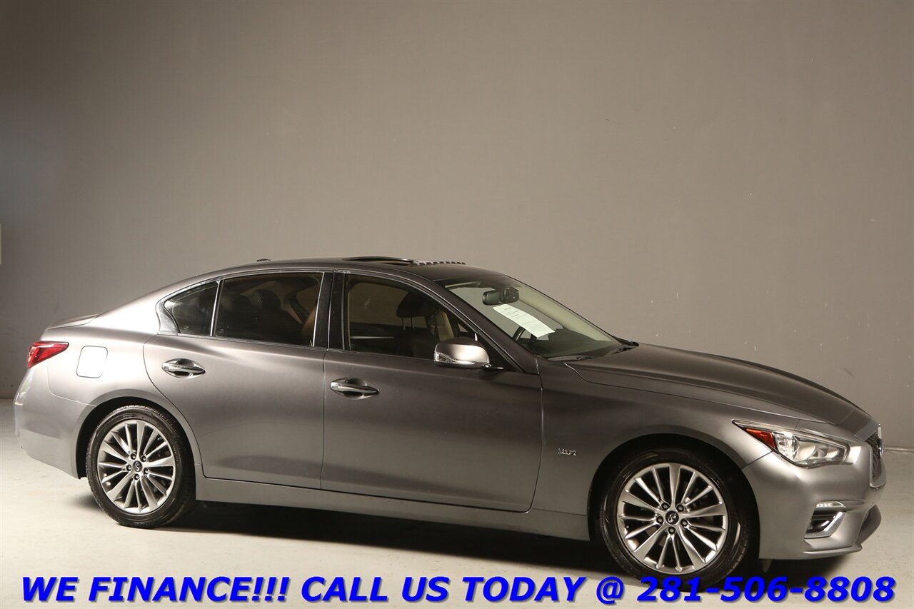 2018 INFINITI Q50 2018 3.0T Luxe NAV SUN SPORT CAMERA 44K MLS   - Photo 7 - Houston, TX 77031