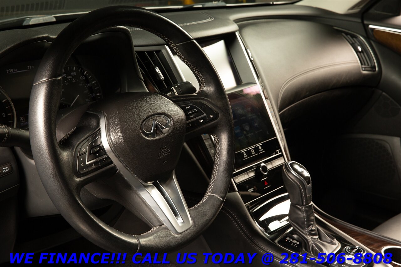 2018 INFINITI Q50 2018 3.0T Luxe NAV SUN SPORT CAMERA 44K MLS   - Photo 10 - Houston, TX 77031