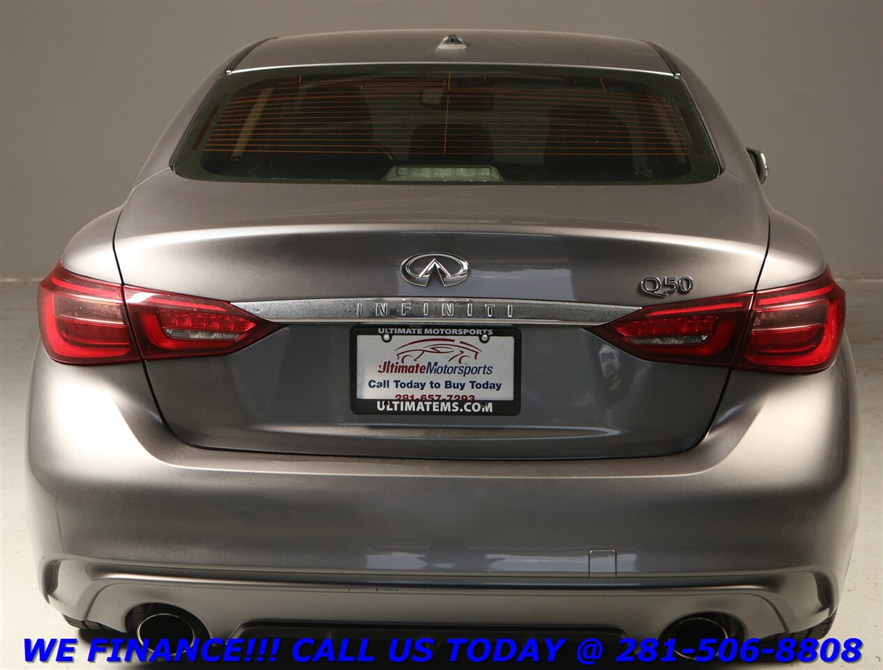 2018 INFINITI Q50 2018 3.0T Luxe NAV SUN SPORT CAMERA 44K MLS   - Photo 5 - Houston, TX 77031