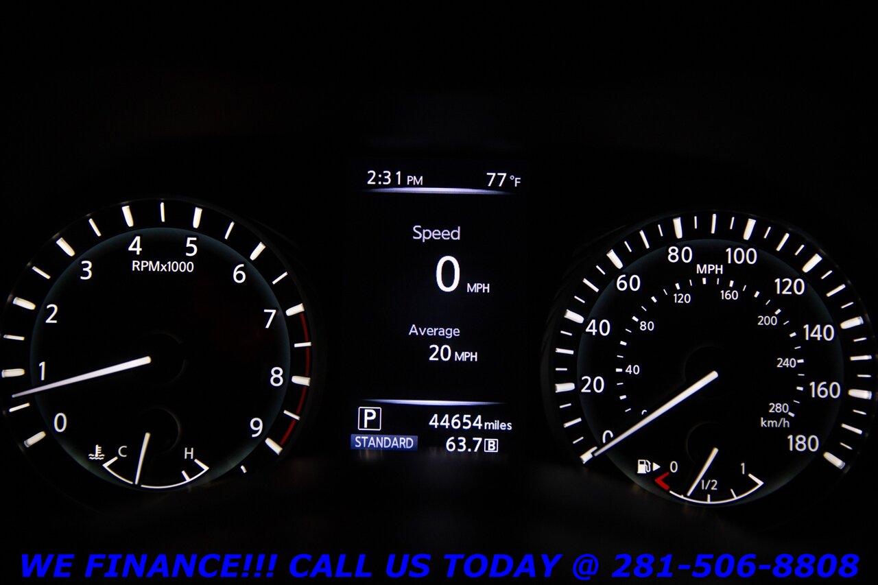 2018 INFINITI Q50 2018 3.0T Luxe NAV SUN SPORT CAMERA 44K MLS   - Photo 15 - Houston, TX 77031