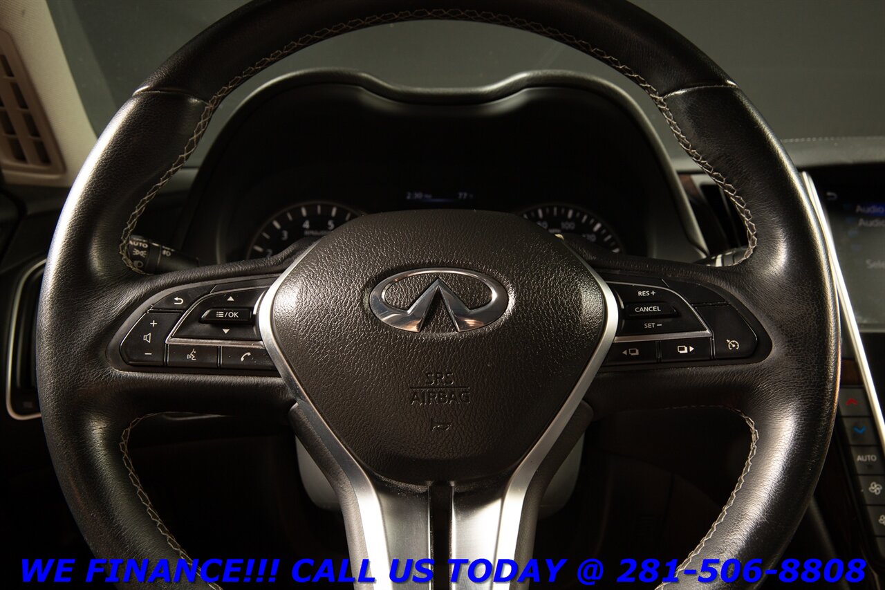 2018 INFINITI Q50 2018 3.0T Luxe NAV SUN SPORT CAMERA 44K MLS   - Photo 14 - Houston, TX 77031