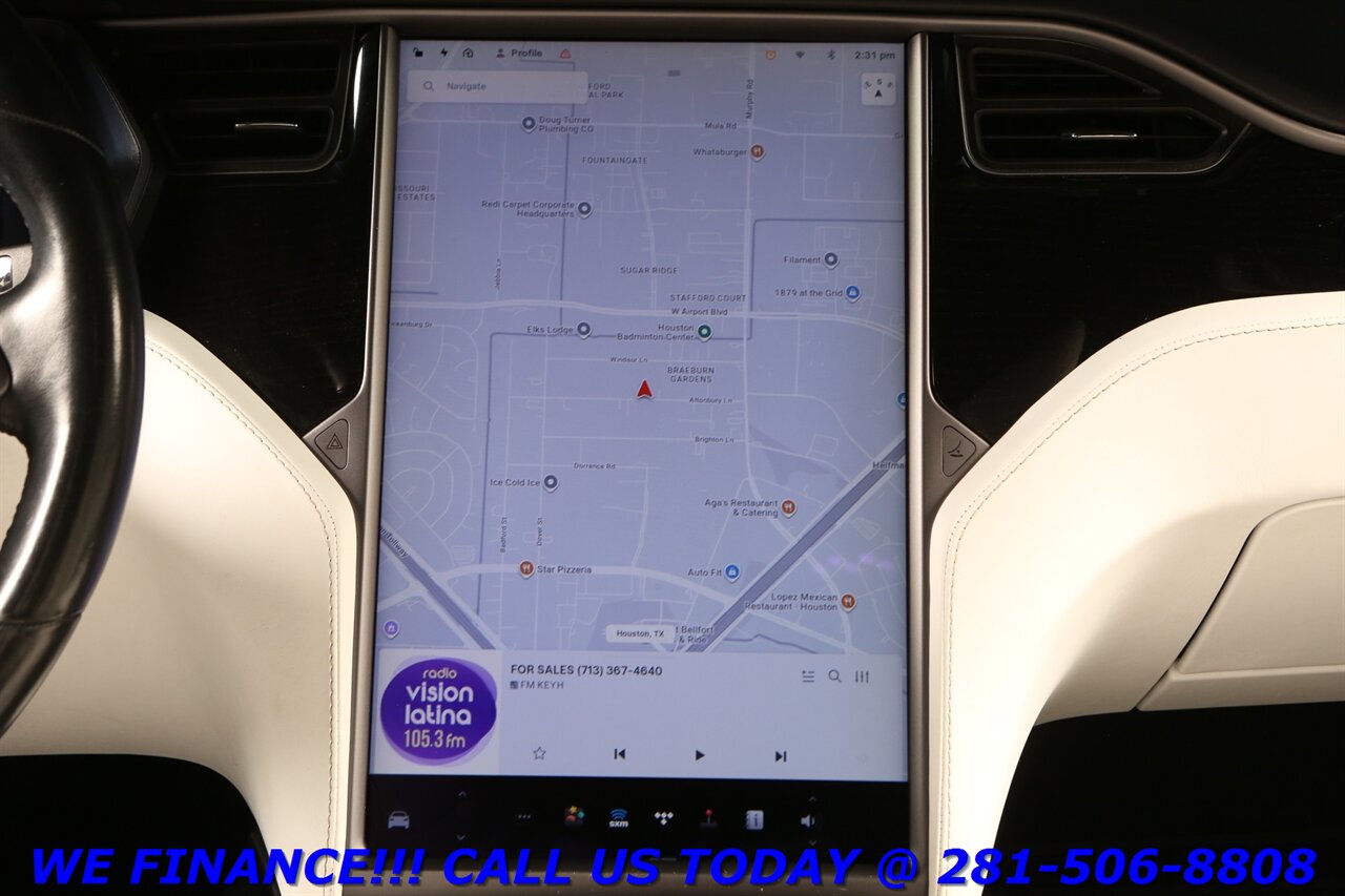 2019 Tesla Model X 2019 AWD 6-PASS 3ROW FSD3 AUTOPILOT CAPTAIN CHAIRS   - Photo 13 - Houston, TX 77031