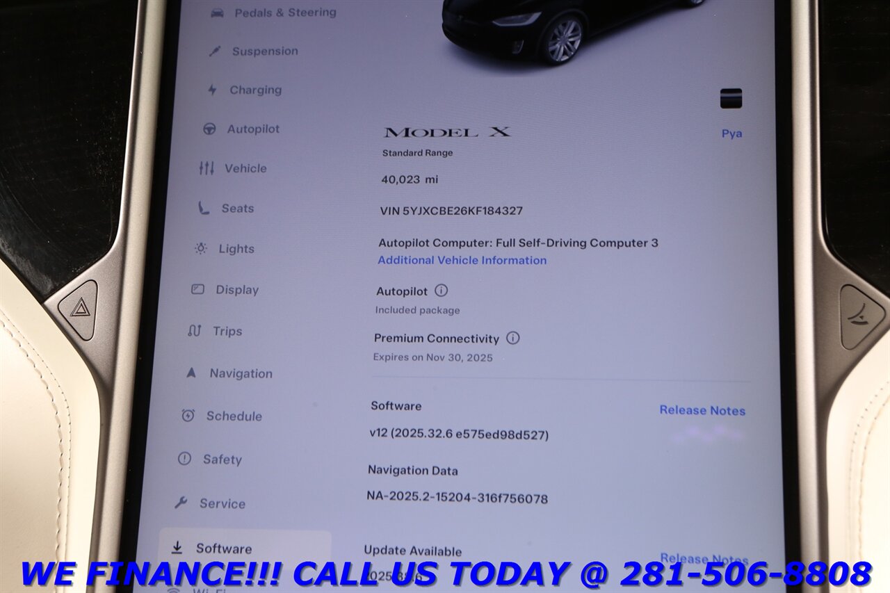 2019 Tesla Model X 2019 AWD 6-PASS 3ROW FSD3 AUTOPILOT CAPTAIN CHAIRS   - Photo 14 - Houston, TX 77031