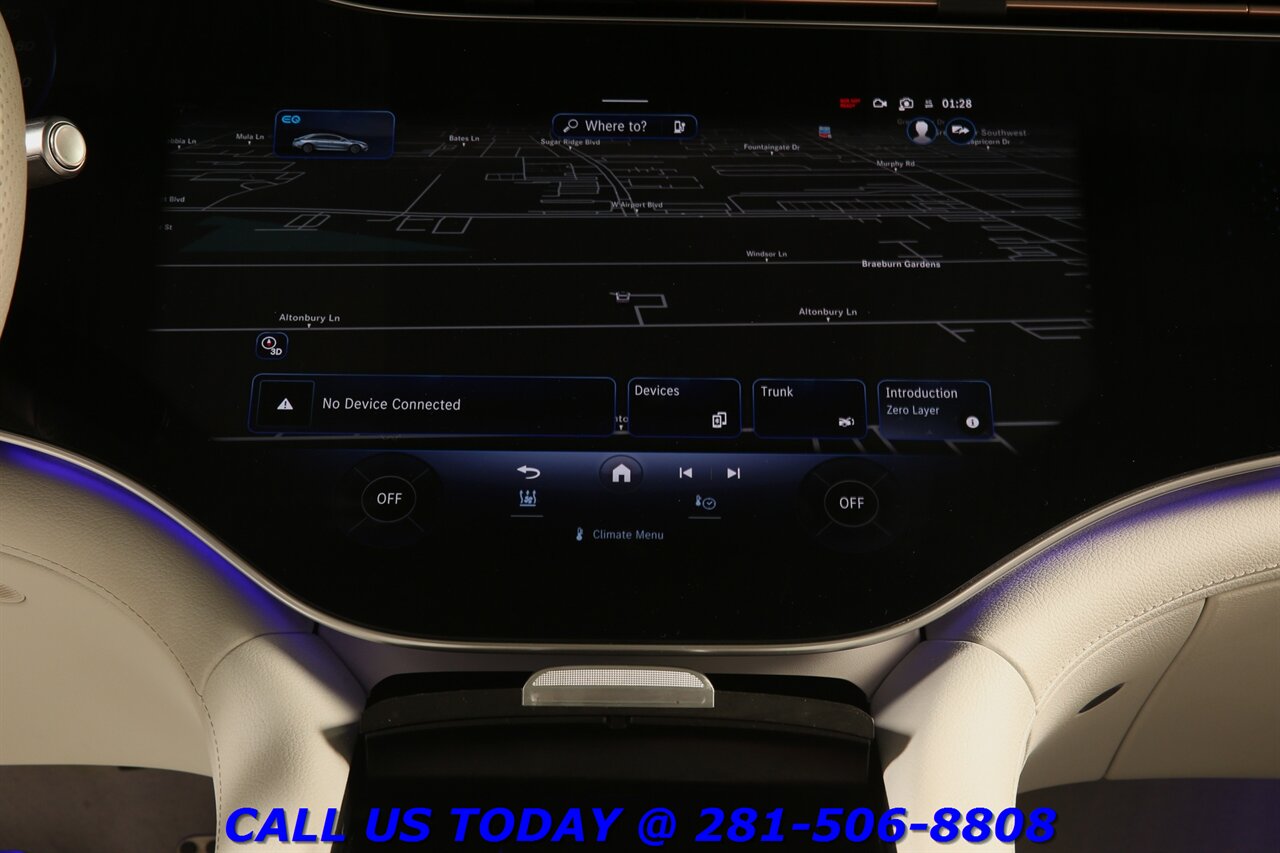 2023 Mercedes-Benz EQS 580 AMG 4MATIC AWD PINNACLE NAV HUD PANO MASSAGE EXEC - Photo 17 - Houston, TX 77031