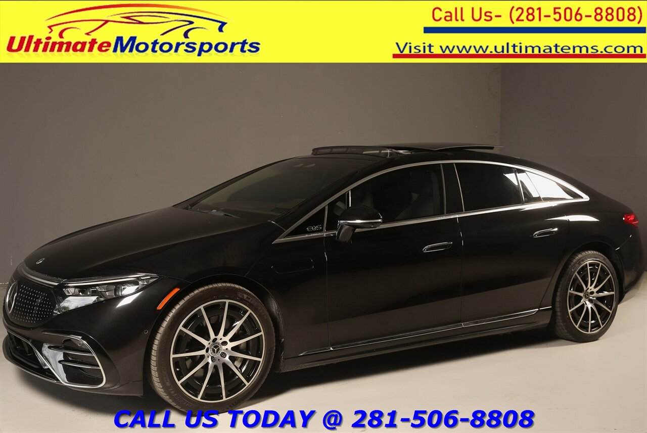 2023 Mercedes-Benz EQS 580 AMG 4MATIC AWD PINNACLE NAV HUD PANO MASSAGE EXEC   - Photo 1 - Houston, TX 77031