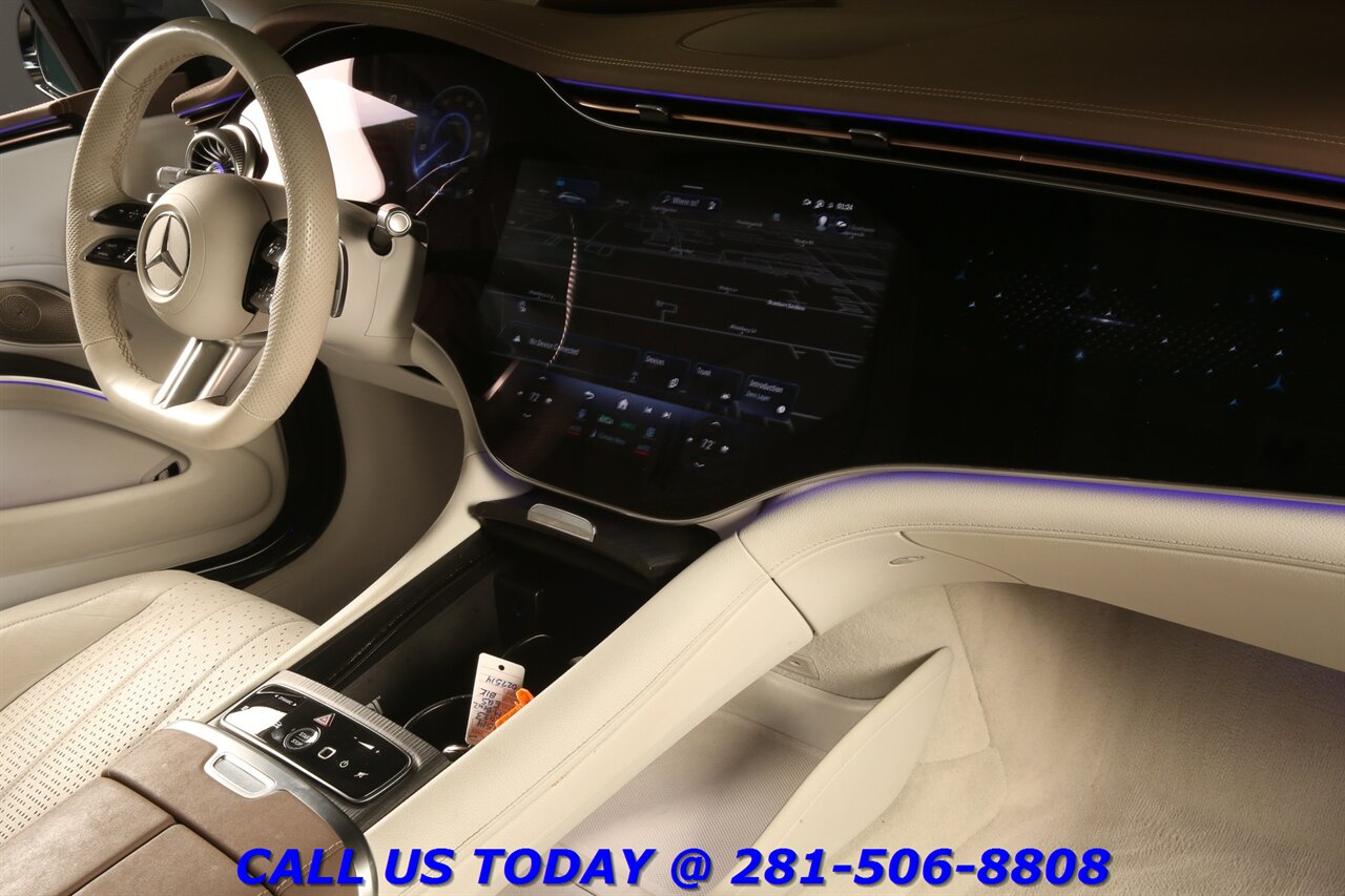 2023 Mercedes-Benz EQS 580 AMG 4MATIC AWD PINNACLE NAV HUD PANO MASSAGE EXEC - Photo 19 - Houston, TX 77031