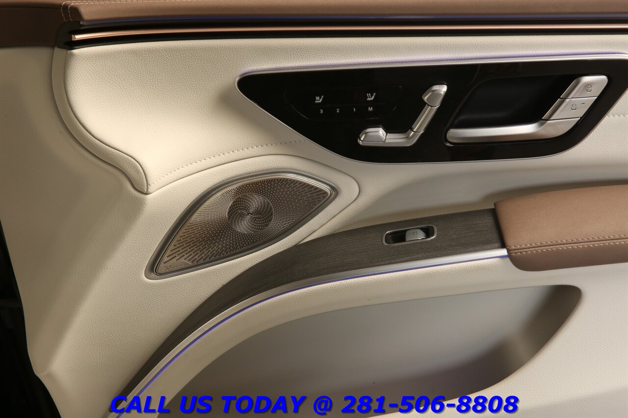 2023 Mercedes-Benz EQS 580 AMG 4MATIC AWD PINNACLE NAV HUD PANO MASSAGE EXEC - Photo 28 - Houston, TX 77031