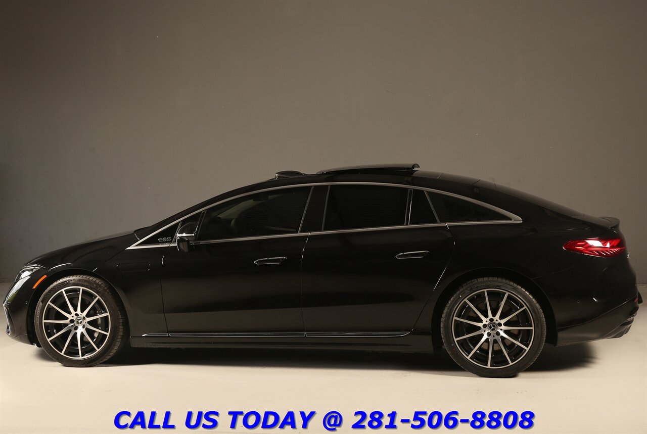 2023 Mercedes-Benz EQS 580 AMG 4MATIC AWD PINNACLE NAV HUD PANO MASSAGE EXEC - Photo 4 - Houston, TX 77031