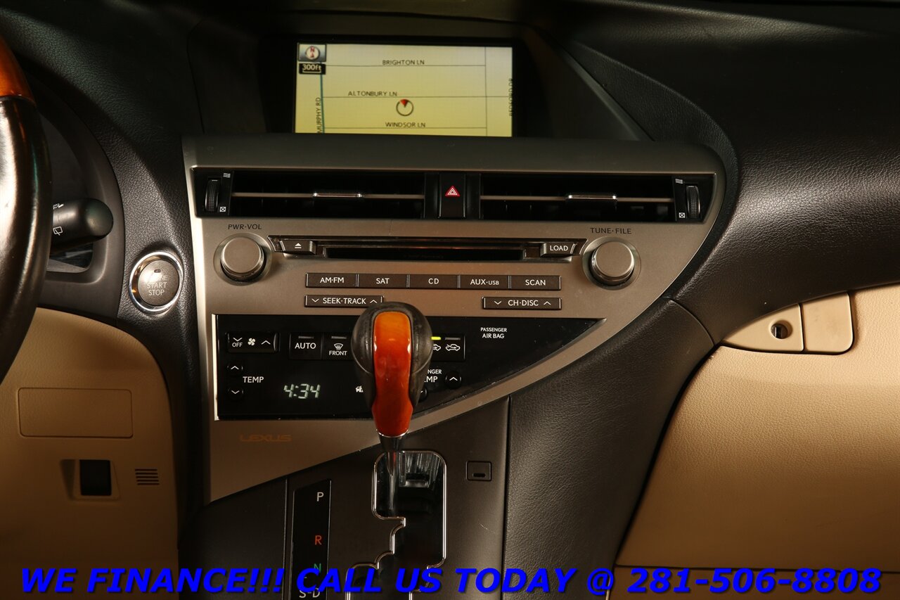 2010 Lexus RX 2010 RX 350 PREM COMFORT PKG NAV SUN CAMERA WOOD   - Photo 16 - Houston, TX 77031