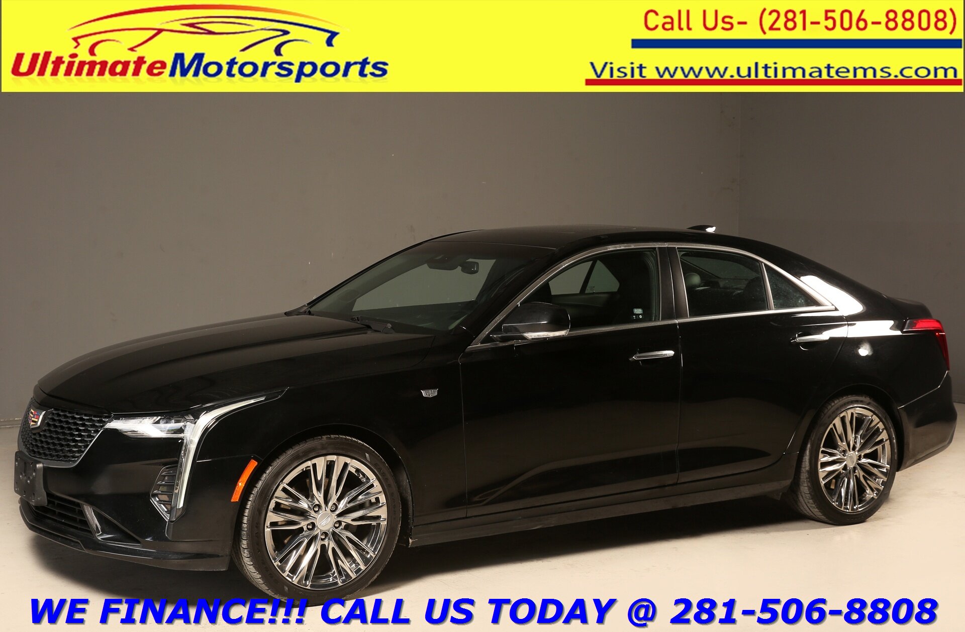 2021 Cadillac CT4 2021 Premium Luxury 2.7L NAV SUN 310HP SEAT 34K Mi   - Photo 1 - Houston, TX 77031