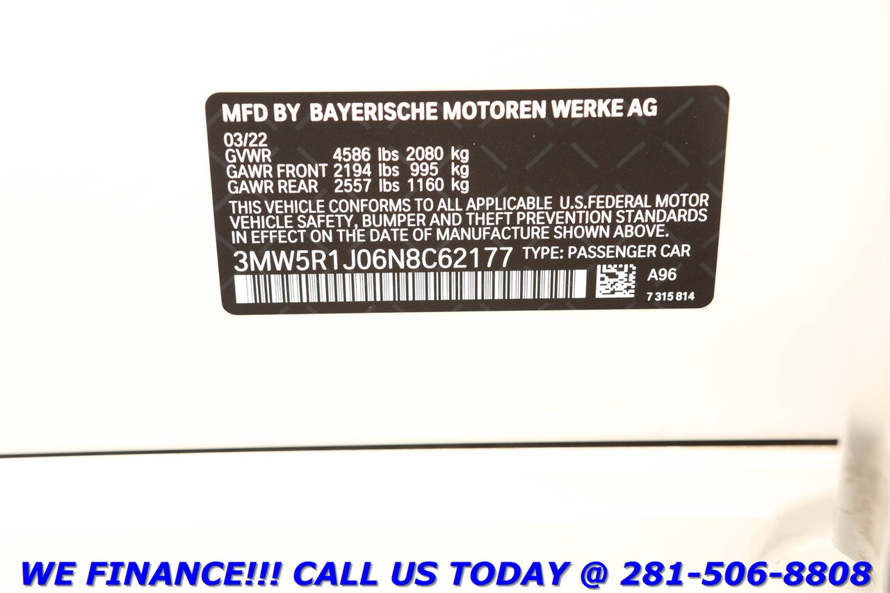 2022 BMW 2022 330i PREM2 PKG NAV SUN BLIND HEATSEAT 82K - Photo 29 - Houston, TX 77031