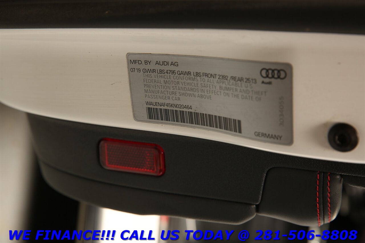 2019 Audi A4 2019 Quattro Premium AWD NAV SUN HEATSEAT 44K MLS   - Photo 25 - Houston, TX 77031