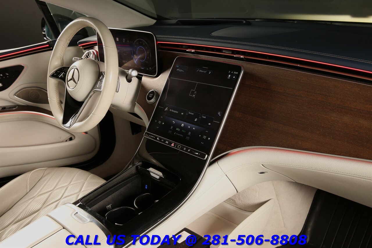 2023 Mercedes-Benz EQS450 4MATIC 2023 AMG EXCLUSIVE AWD 4MAT SELFDRIVE NAV PANO HUD - Photo 21 - Houston, TX 77031