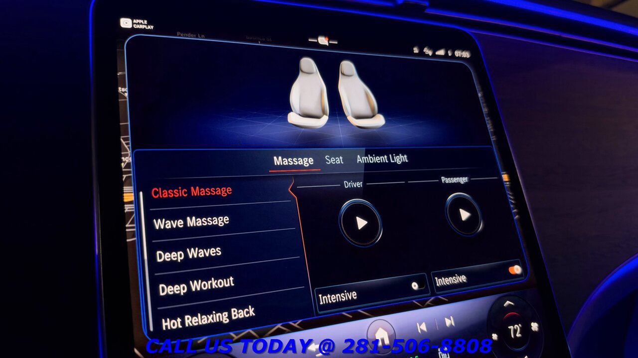 2023 Mercedes-Benz EQS450 4MATIC 2023 AMG EXCLUSIVE AWD 4MAT SELFDRIVE NAV PANO HUD - Photo 19 - Houston, TX 77031