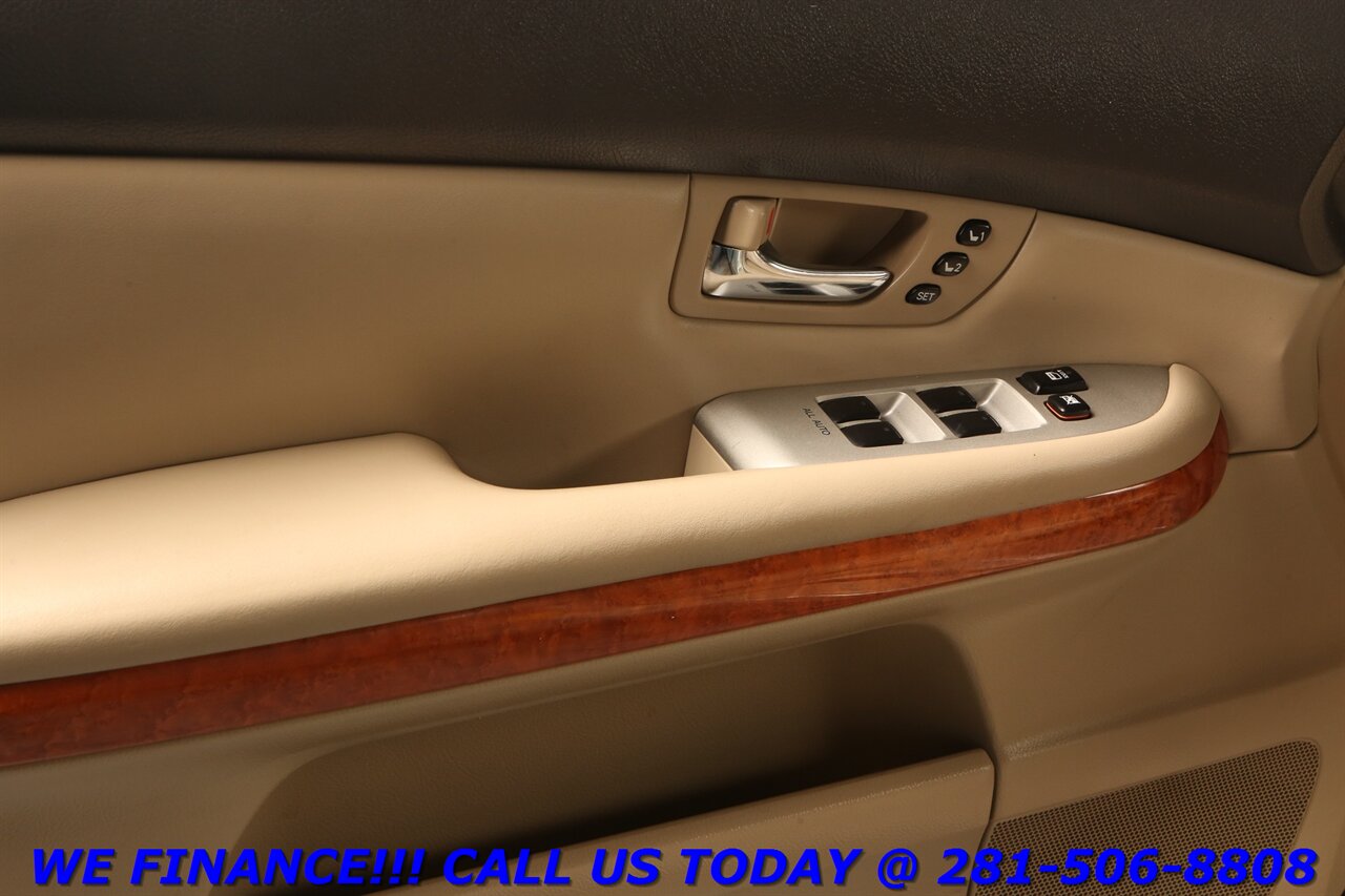 2008 Lexus RX 2008 RX400h HYBRID PREM PLUS PKG NAV SUN 71K MLS - Photo 9 - Houston, TX 77031