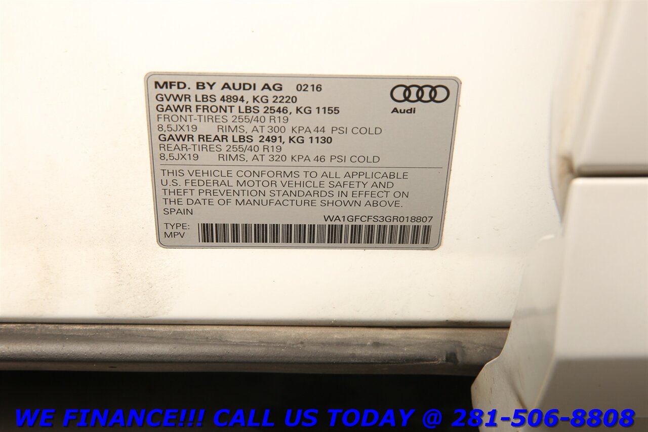 2016 Audi Q3 2016 2.0T Quattro Prestige S-LINE AWD NAV PANO 61K   - Photo 31 - Houston, TX 77031