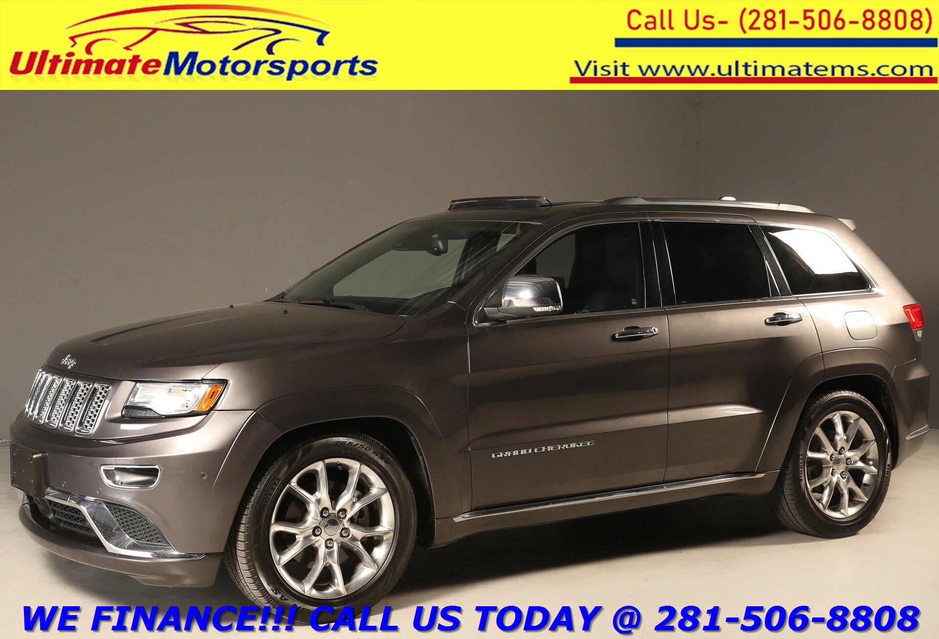 2014 Jeep Grand Cherokee 2014 Summit 4x4 HEMI NAV PANO ADAPTCRUISE 74K MLS   - Photo 1 - Houston, TX 77031