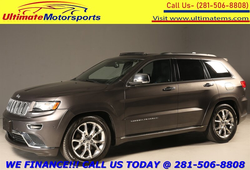 2014 Jeep Grand Cherokee 2014 Summit 4x4 HEMI NAV PANO ADAPTCRUISE 74K MLS  