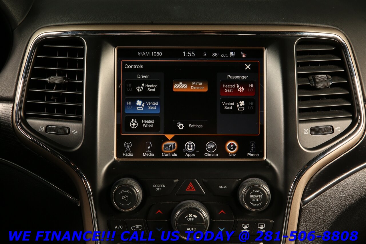 2014 Jeep Grand Cherokee 2014 Summit 4x4 HEMI NAV PANO ADAPTCRUISE 74K MLS   - Photo 16 - Houston, TX 77031