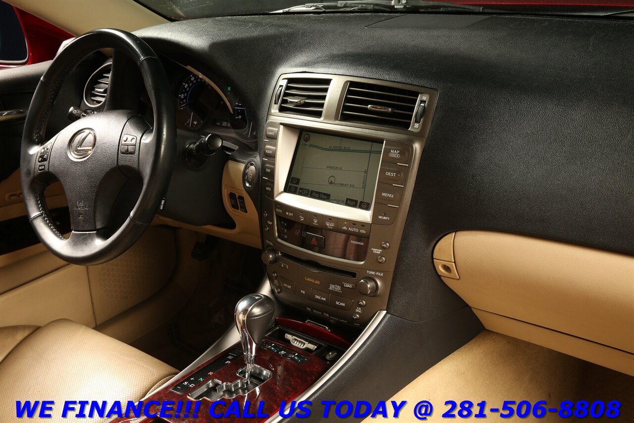 2006 Lexus IS 2006 IS 350 NAV SUN HEAT/COOL SEAT M. LEV CAMERA   - Photo 19 - Houston, TX 77031