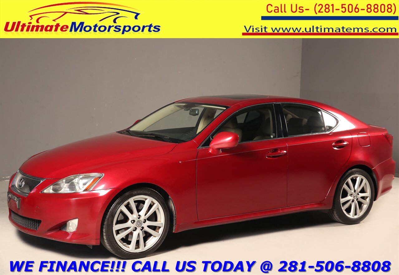 2006 Lexus IS 2006 IS 350 NAV SUN HEAT/COOL SEAT M. LEV CAMERA   - Photo 1 - Houston, TX 77031
