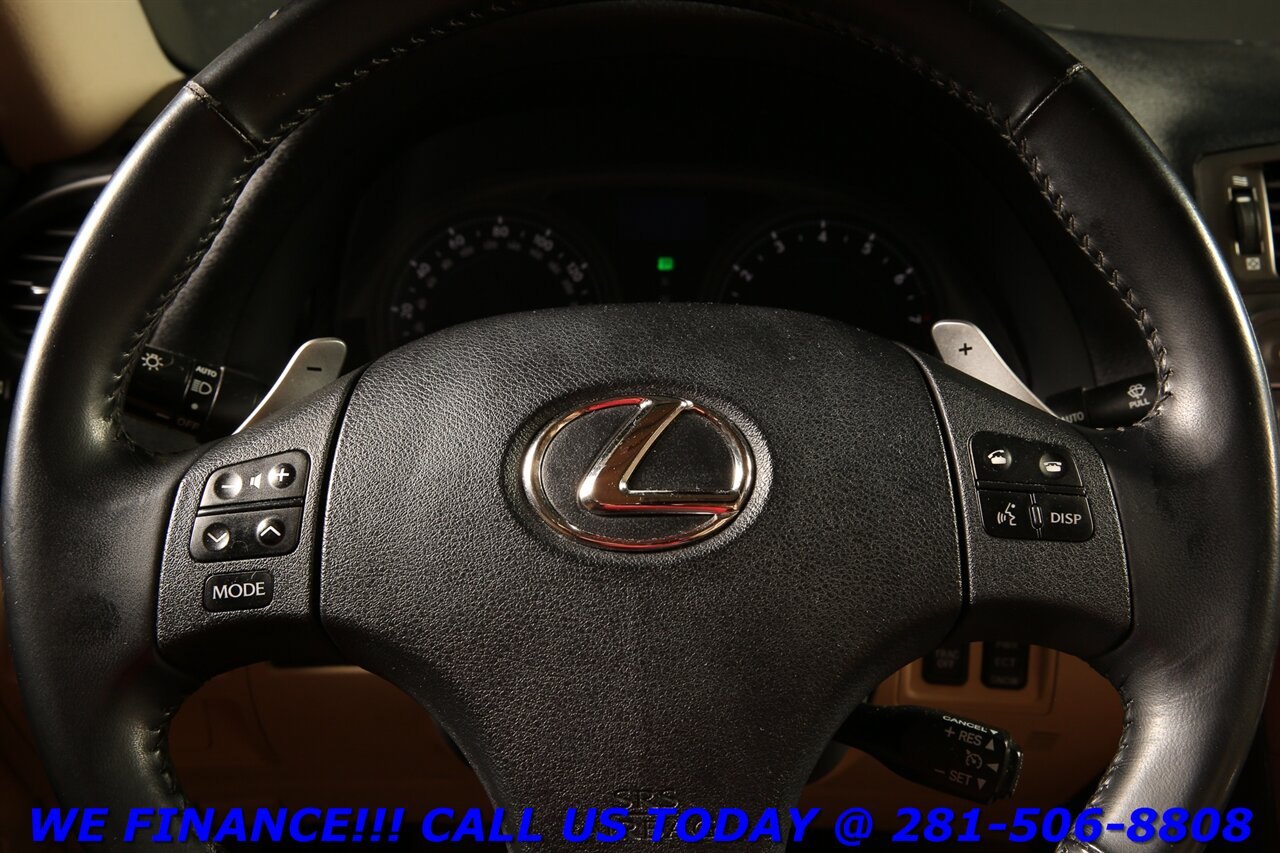 2006 Lexus IS 2006 IS 350 NAV SUN HEAT/COOL SEAT M. LEV CAMERA   - Photo 15 - Houston, TX 77031