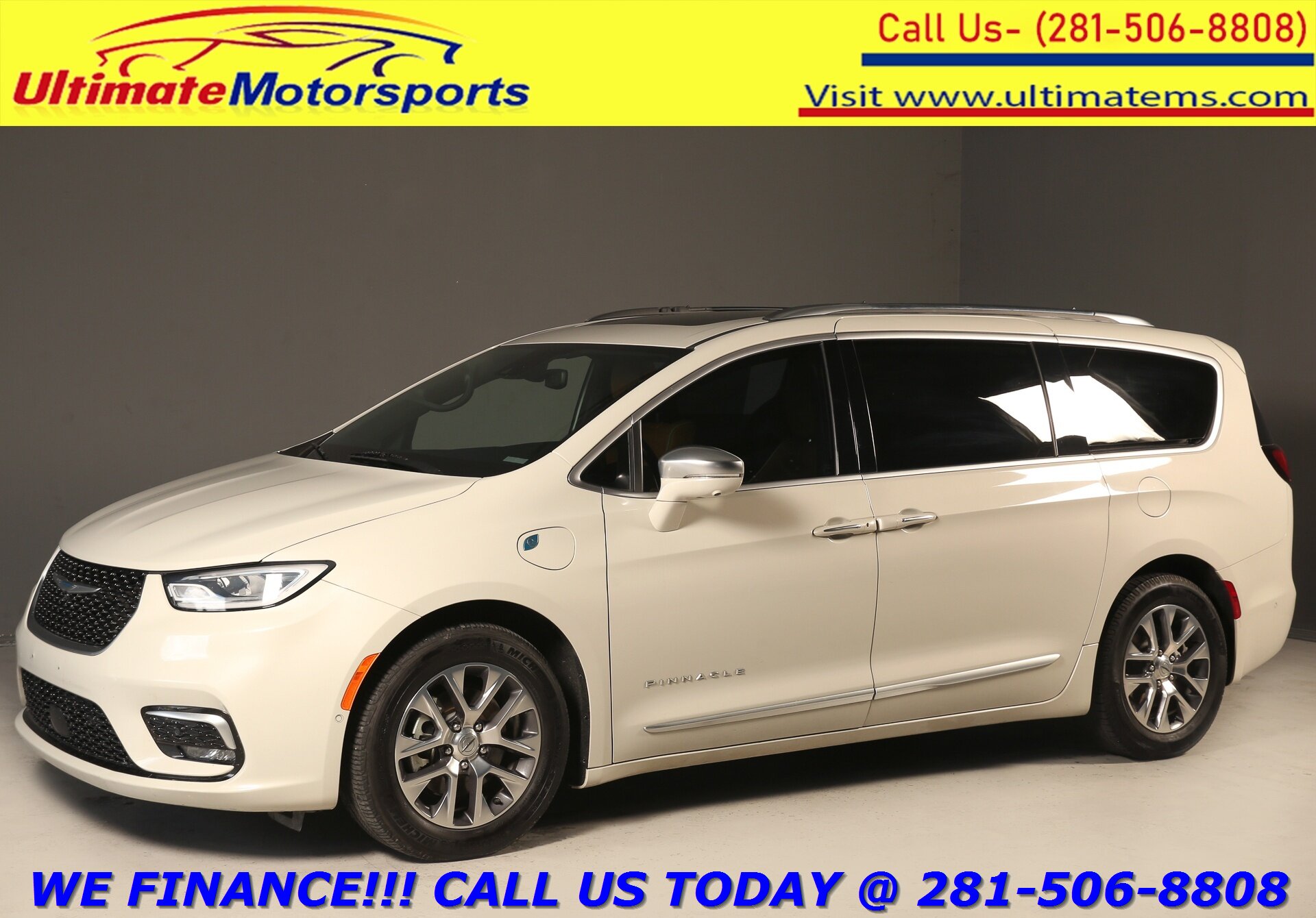 2021 Chrysler Pacifica 2021 HYBRID-PLUG Pinnacle NAV DVD PANO ADAPTCRUISE   - Photo 1 - Houston, TX 77031