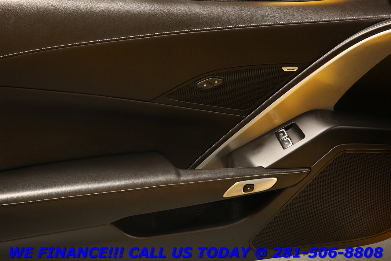 2015 Chevrolet Corvette 2015 Stingray TARGA TOP BOSE 50K MILES YELLOW - Photo 10 - Houston, TX 77031