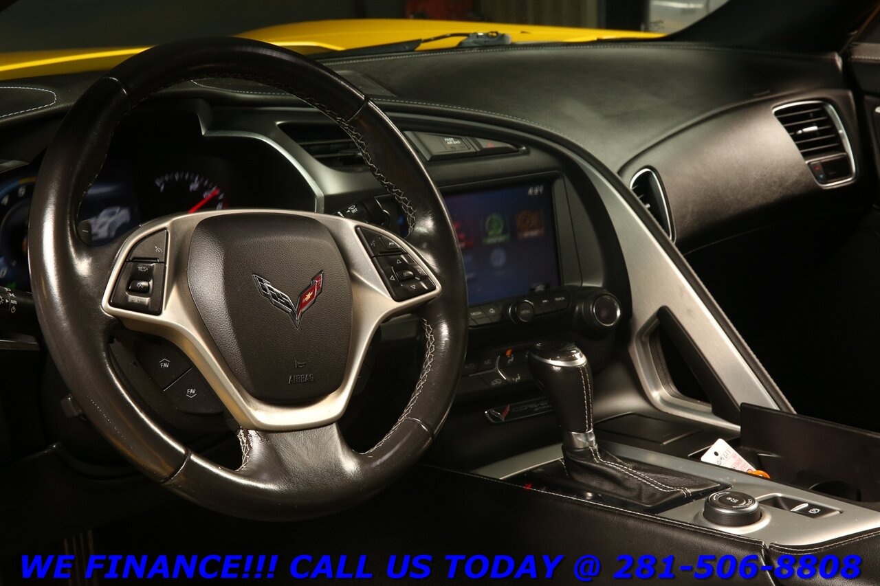 2015 Chevrolet Corvette 2015 Stingray TARGA TOP BOSE 50K MILES YELLOW - Photo 11 - Houston, TX 77031