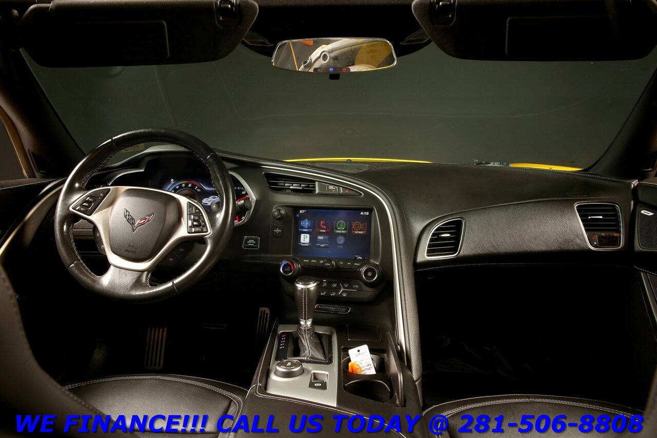 2015 Chevrolet Corvette 2015 Stingray TARGA TOP BOSE 50K MILES YELLOW - Photo 3 - Houston, TX 77031