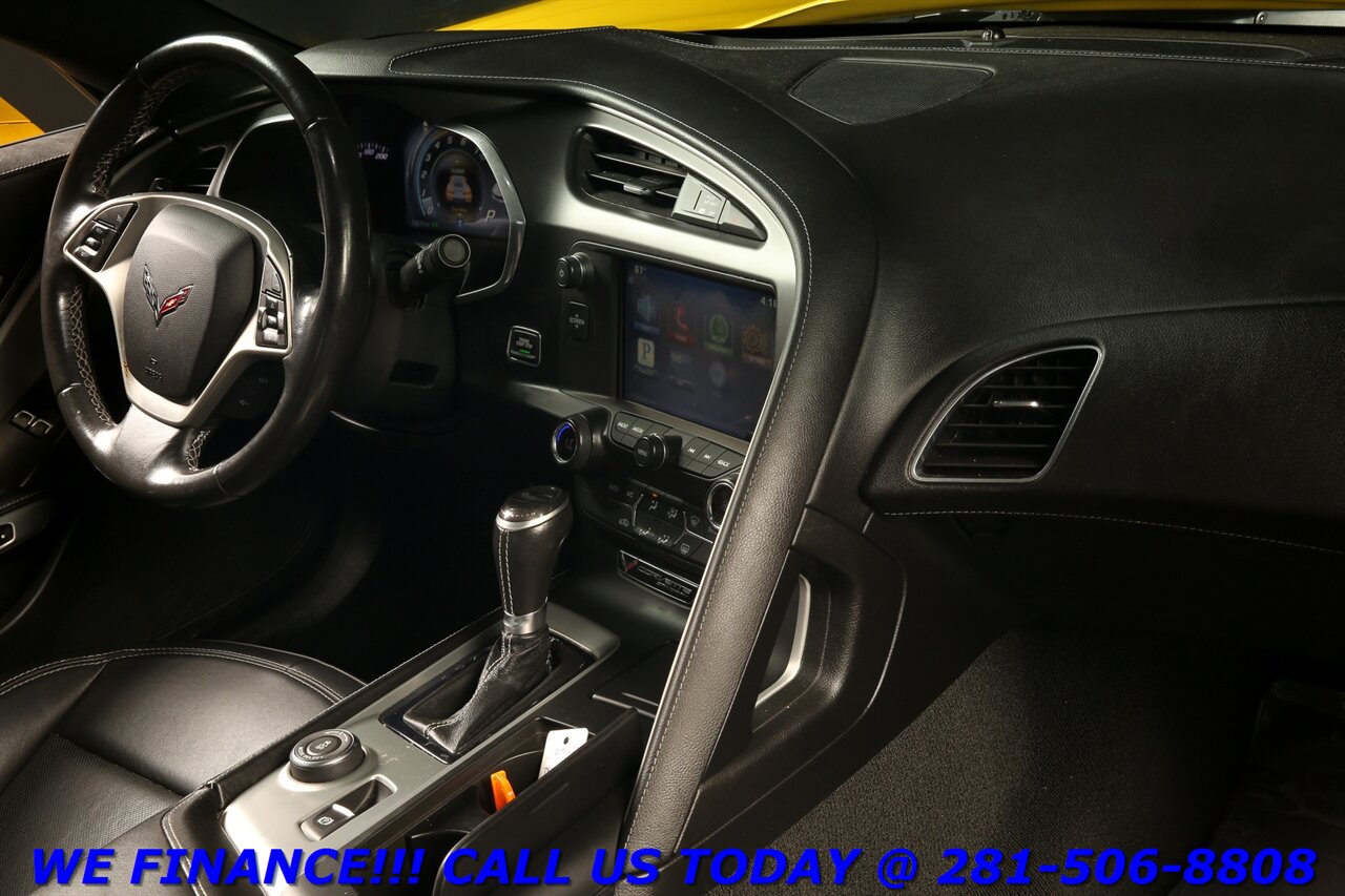 2015 Chevrolet Corvette 2015 Stingray TARGA TOP BOSE 50K MILES YELLOW - Photo 16 - Houston, TX 77031