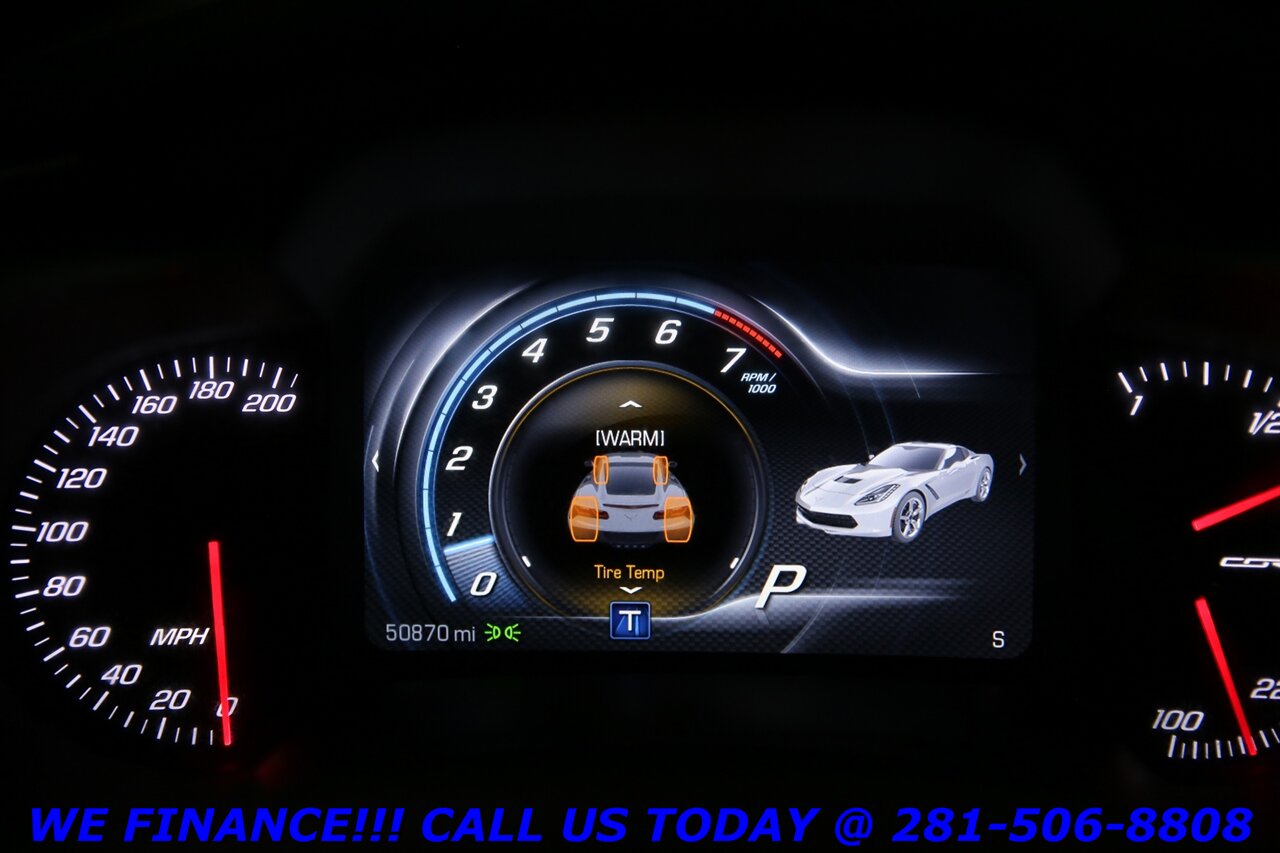 2015 Chevrolet Corvette 2015 Stingray TARGA TOP BOSE 50K MILES YELLOW - Photo 15 - Houston, TX 77031