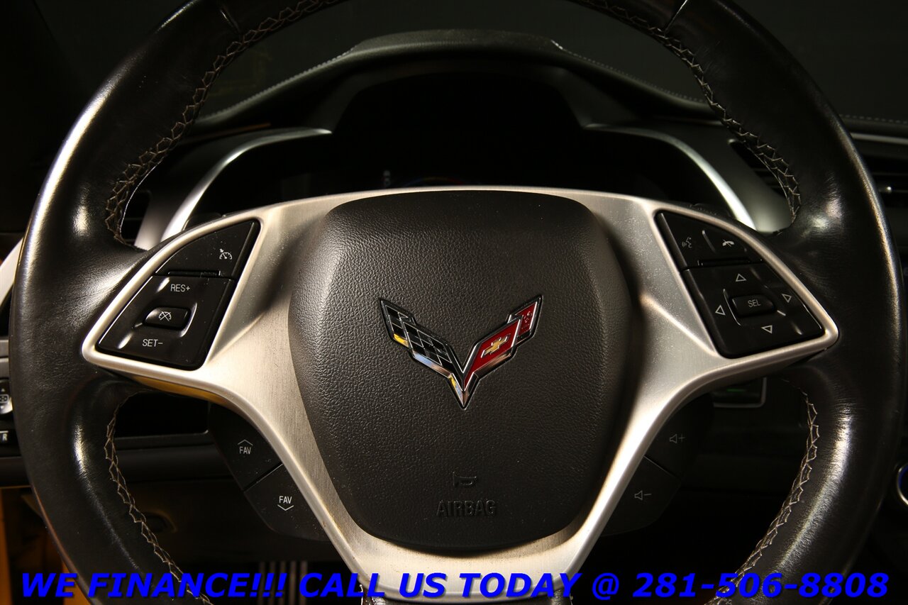 2015 Chevrolet Corvette 2015 Stingray TARGA TOP BOSE 50K MILES YELLOW - Photo 14 - Houston, TX 77031