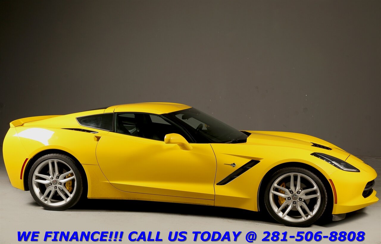 2015 Chevrolet Corvette 2015 Stingray TARGA TOP BOSE 50K MILES YELLOW - Photo 8 - Houston, TX 77031
