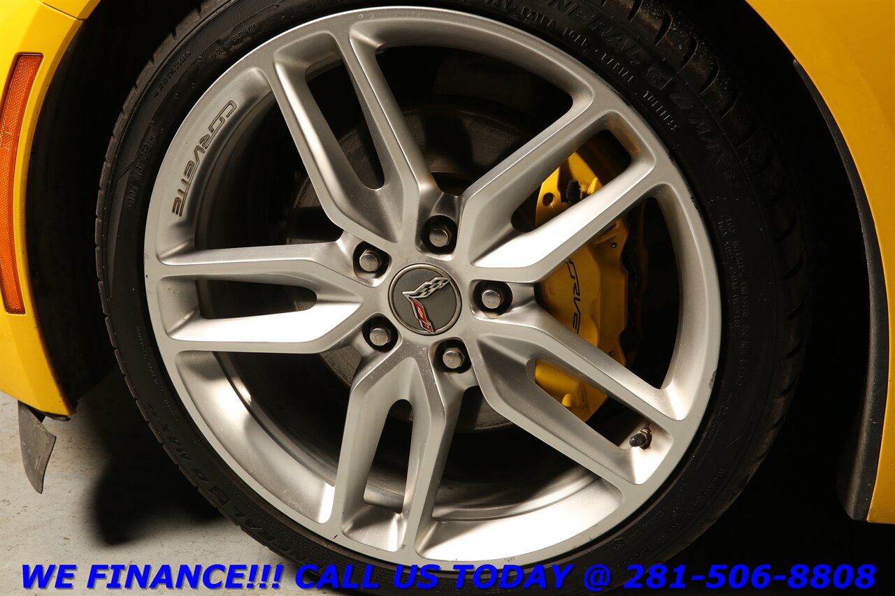 2015 Chevrolet Corvette 2015 Stingray TARGA TOP BOSE 50K MILES YELLOW - Photo 24 - Houston, TX 77031