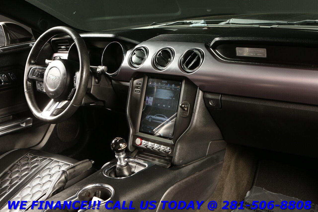 2017 Ford Mustang 2017 GT PREMIUM 5.0 V8 MANUAL 6-SPEED KEYGO CAMERA   - Photo 18 - Houston, TX 77031