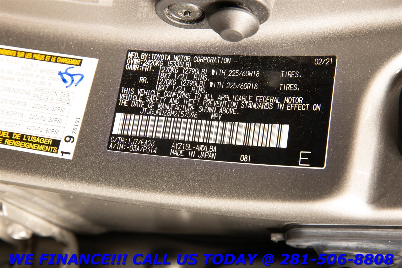 2021 Lexus NX300h 2021 HYBRID AWD PREM PKG NAV SUN BLIND 46K MLS   - Photo 29 - Houston, TX 77031