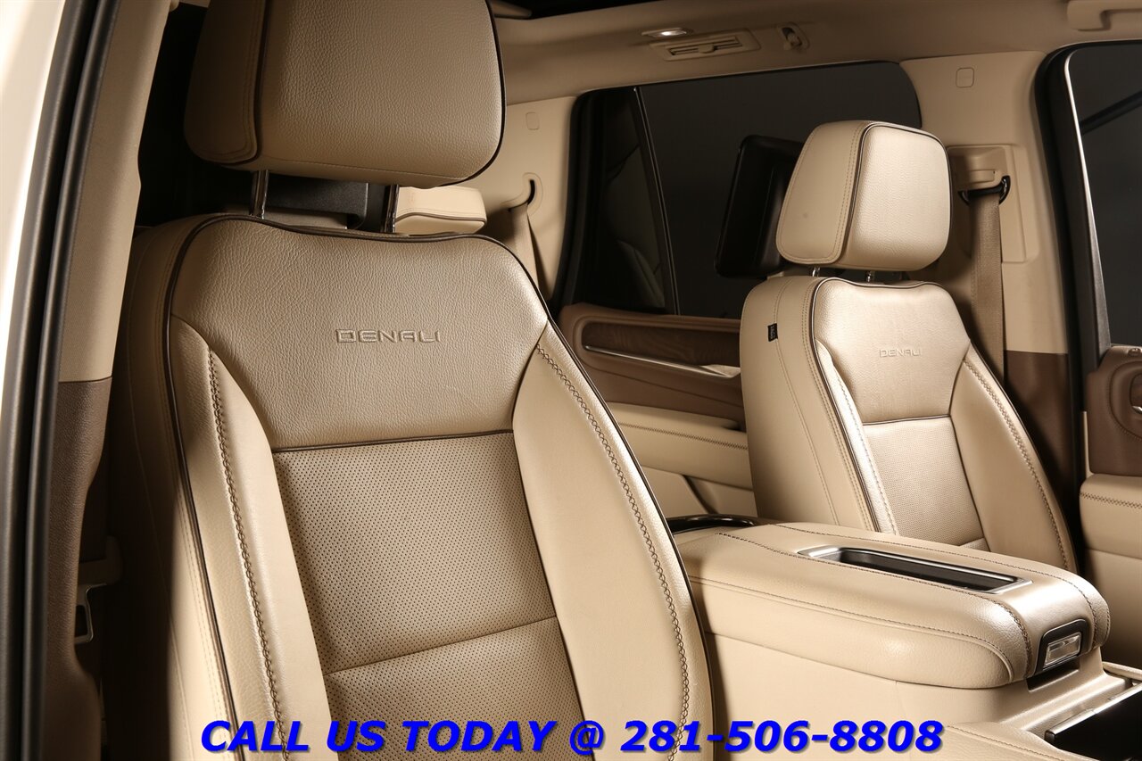 2021 GMC Yukon 2021 Denali NAV HUD DVD PANOROOF ADAPTCRUIS 7PASS - Photo 19 - Houston, TX 77031