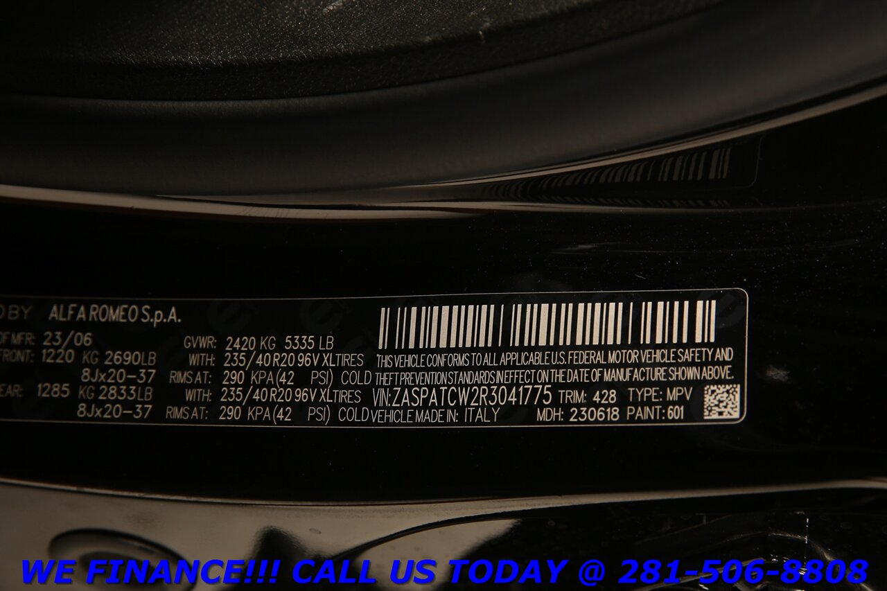 2024 Alfa Romeo Tonale Hybrid 2024 Ti eAWD PLUG-IN HYBRID NAV SUN 360CAM 25K Mi - Photo 32 - Houston, TX 77031