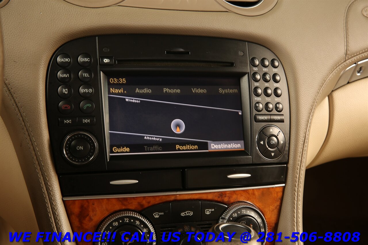 2012 Mercedes-Benz 2012 SL 550 CONVERTIBLE NAV PANO MASSAGE 65K MLS - Photo 16 - Houston, TX 77031