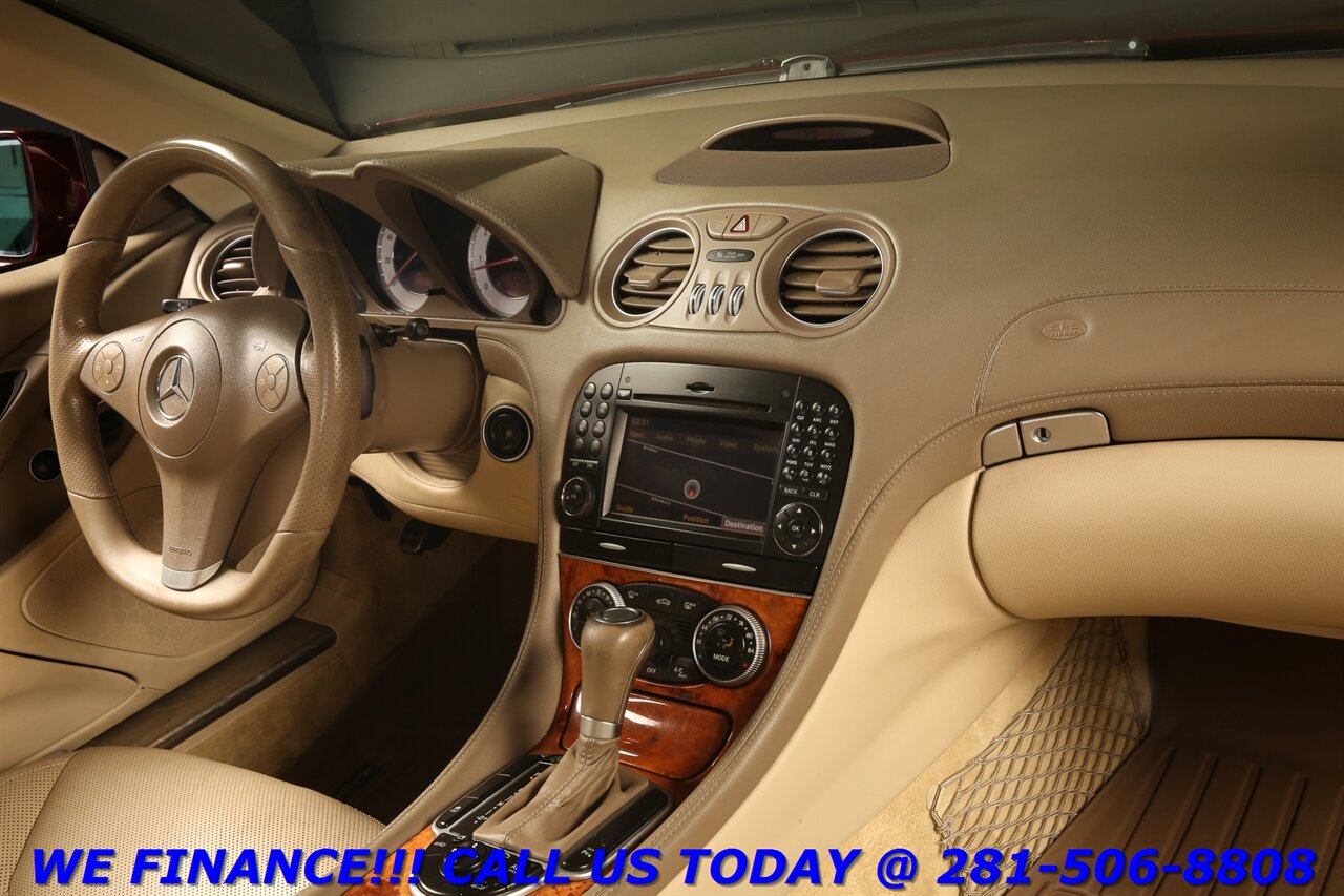 2012 Mercedes-Benz 2012 SL 550 CONVERTIBLE NAV PANO MASSAGE 65K MLS - Photo 19 - Houston, TX 77031