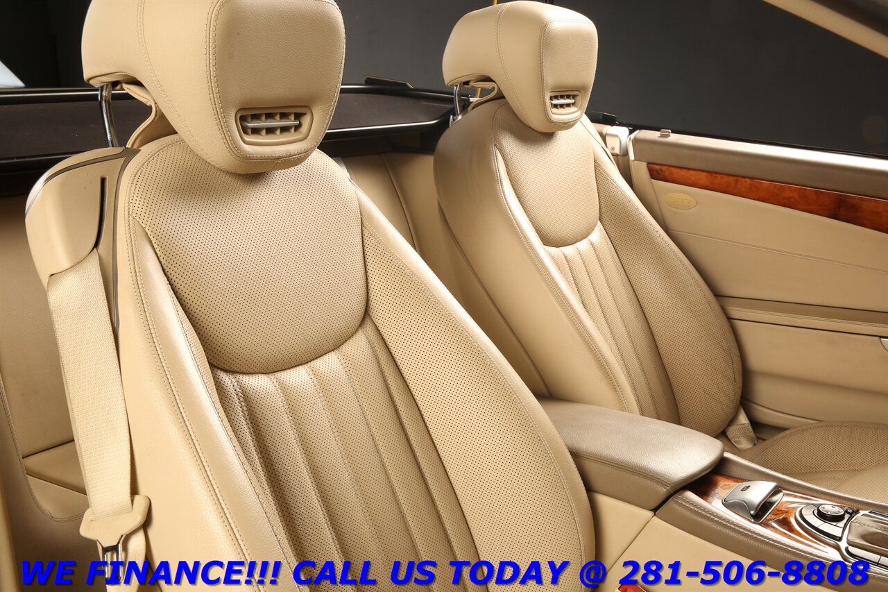 2012 Mercedes-Benz 2012 SL 550 CONVERTIBLE NAV PANO MASSAGE 65K MLS - Photo 20 - Houston, TX 77031