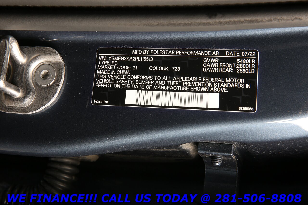 2023 Polestar 2 2023 Long Range NAV PANO ADAPTcruise PILOT 26K MLS - Photo 29 - Houston, TX 77031