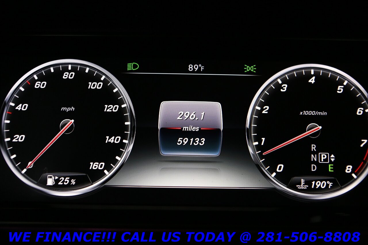 2015 Mercedes-Benz 2015 S 550 P1 NAV PANO BLIND BURMESTER MASSAGE 59K - Photo 16 - Houston, TX 77031