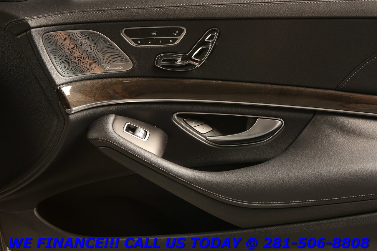 2015 Mercedes-Benz 2015 S 550 P1 NAV PANO BLIND BURMESTER MASSAGE 59K - Photo 27 - Houston, TX 77031