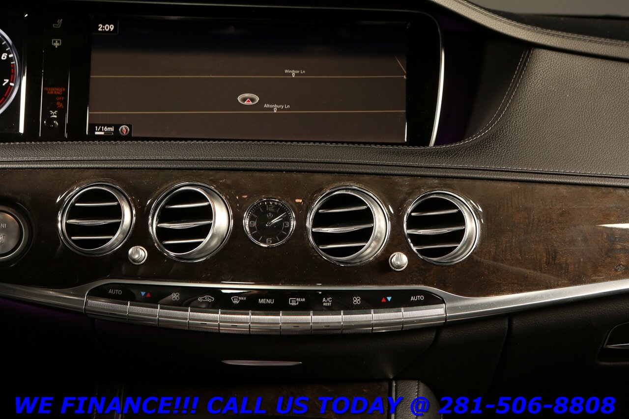 2015 Mercedes-Benz 2015 S 550 P1 NAV PANO BLIND BURMESTER MASSAGE 59K - Photo 18 - Houston, TX 77031
