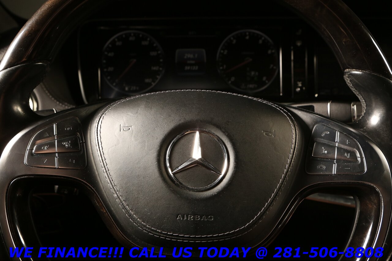 2015 Mercedes-Benz 2015 S 550 P1 NAV PANO BLIND BURMESTER MASSAGE 59K - Photo 15 - Houston, TX 77031