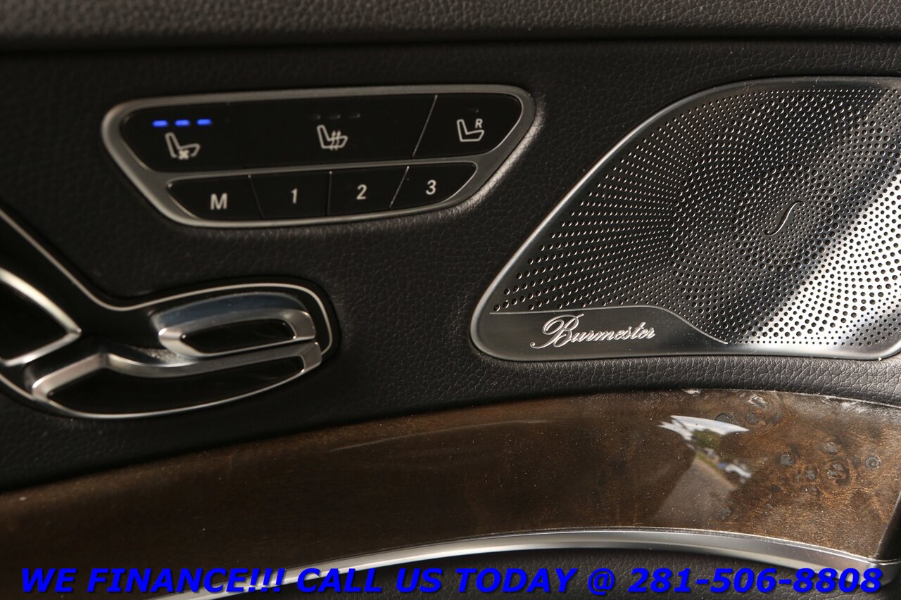 2015 Mercedes-Benz 2015 S 550 P1 NAV PANO BLIND BURMESTER MASSAGE 59K - Photo 10 - Houston, TX 77031