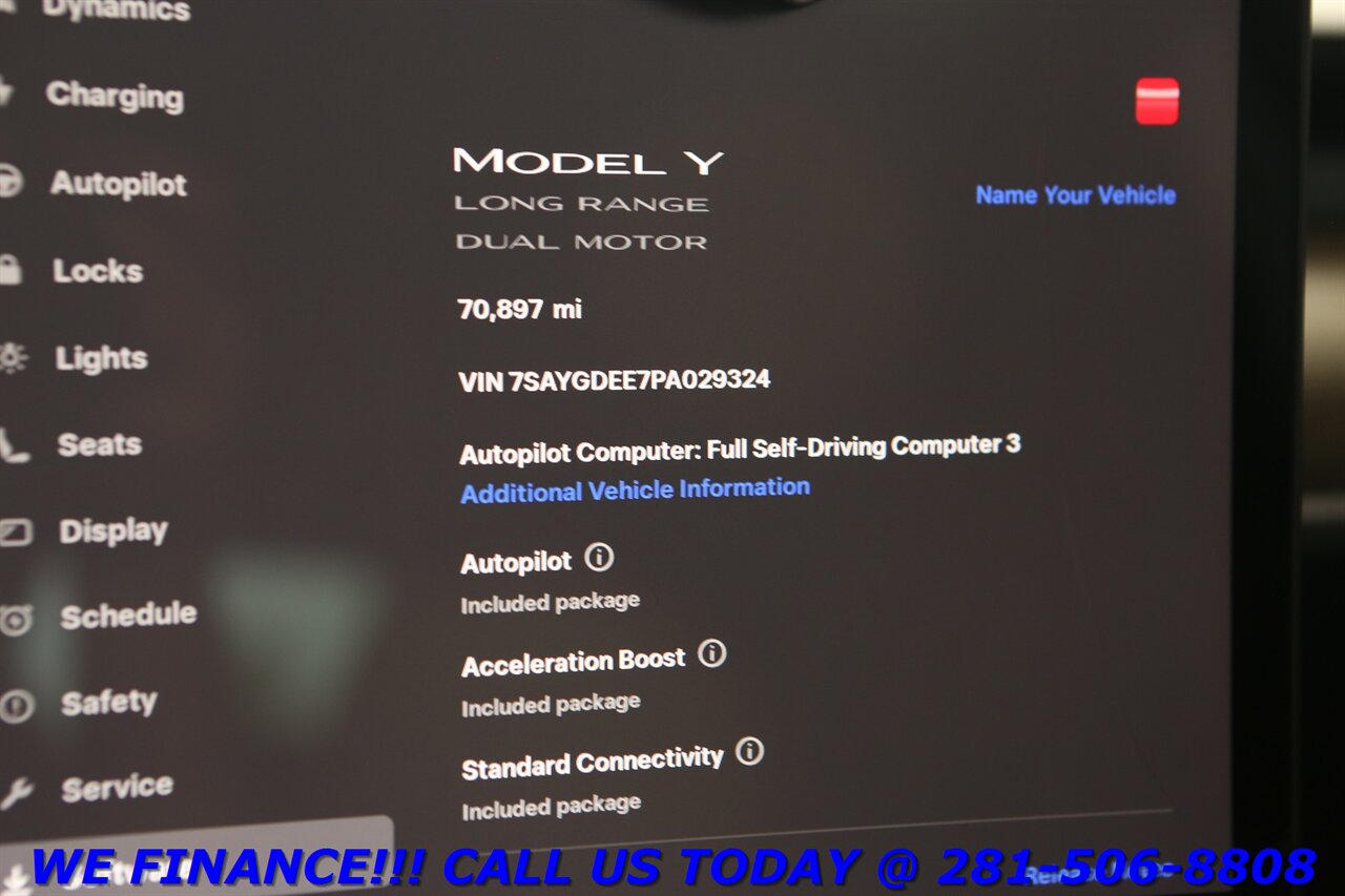 2023 Tesla Model Y 2023 Long Range AWD FSD3 AUTOPILOT PANO HEATSEAT - Photo 14 - Houston, TX 77031