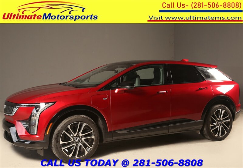 Radiant Red Tintcoat 2025 Cadillac OPTIQ SUV / Crossover All-Wheel Drive 1-Speed Dual Clutch